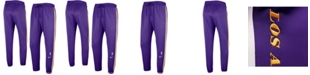 Nike Men's Purple Los Angeles Lakers 75th Anniversary Showtime On Court Performance Pants